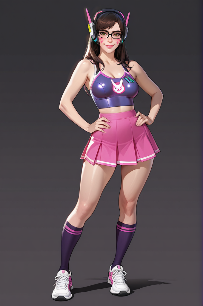 D.Va schoolgirl