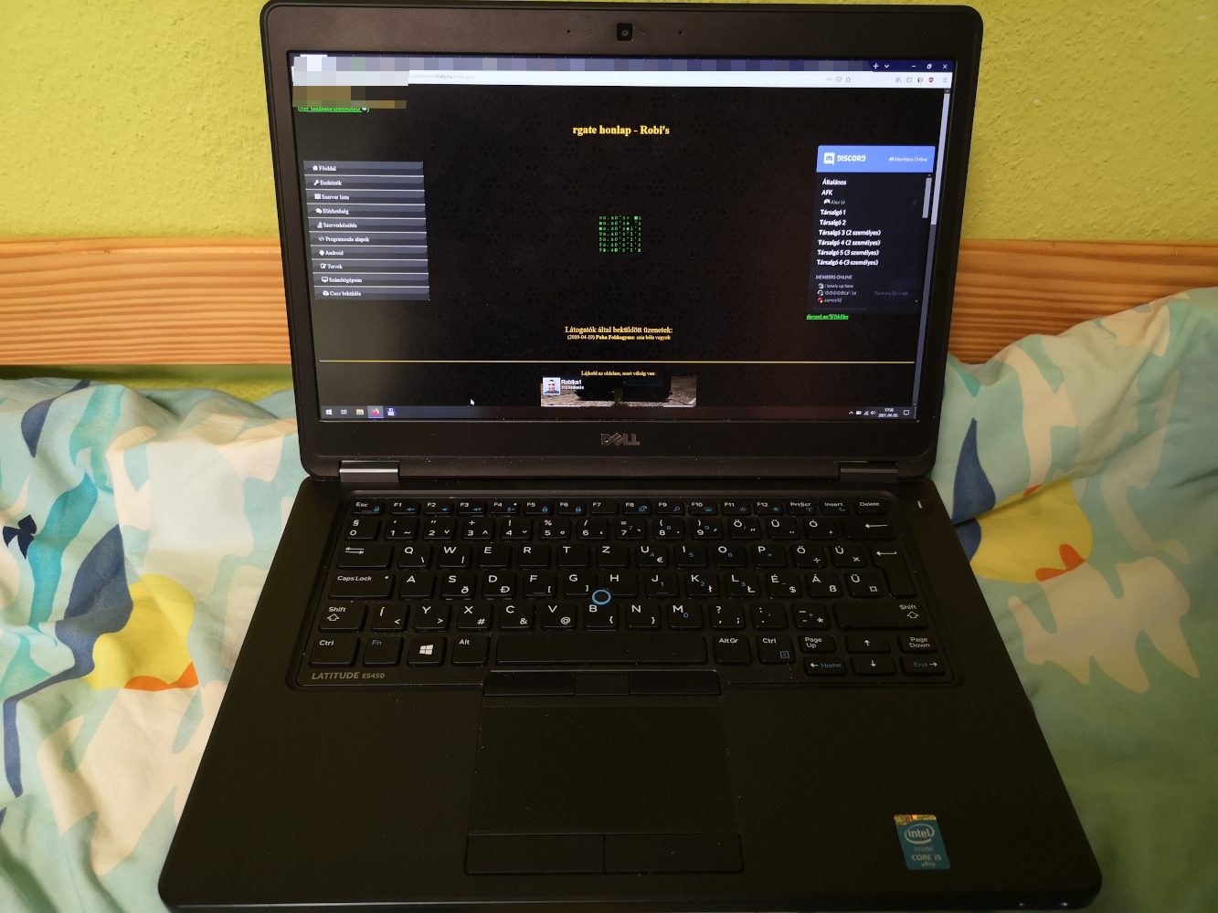 Dell laptop